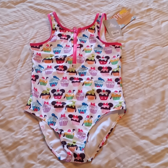 Brand New Disney! Girls Disney Swimsuit Size 11/12 - Picture 1 of 5